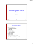 Data Mining Unit 1 - cse652fall2014