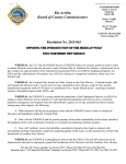 Rio Arriba County NM Resolution Opposing the Introduction of the