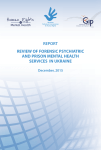 report review of forensic psychiatric and prison mental health