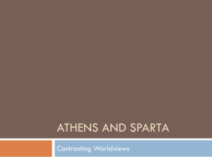 Athens and Sparta