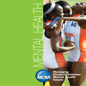 Managing Student-Athletes` Mental Health Issues
