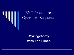 GI Endoscopic Procedures Operative Sequence - A