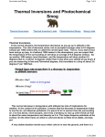 Thermal Inversions and Photochemical Smog