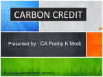 Carbon Credit 30 Dec 2013