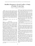 A Study of Kalaha Vivada Sutta - International Scientific Academy of