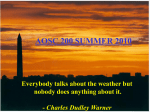 AOSC200_summer_lect1 - UMD | Atmospheric and Oceanic