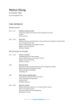 Curriculum Vitae - Weiwei Cheng`s Homepage