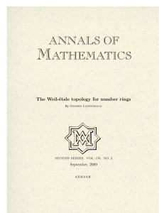 The Weil-étale topology for number rings