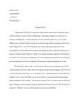 Dehal Clayton Anth-1020-020 11/30/2014 Research Paper Concept