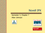 Novell IPX - Academic Server