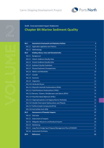 Chapter B4 - Marine Sediment Quality