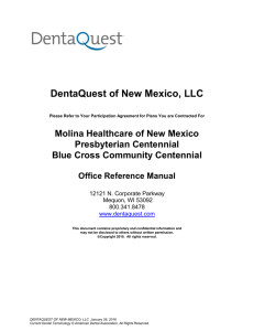 DentaQuest of New Mexico, LLC