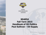 Paul Sullivan, Oil Supply in Handbook of Oil Politics