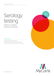 Serology testing