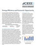Energy Efficiency and Economic Opportunity