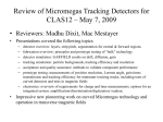 Review- Micromegas Vertex Trackers for CLAS12