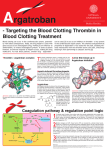 Targeting the Blood Clotting Thrombin in Blood