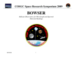 bowser - Colorado Space Grant Consortium
