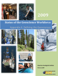 Appendix A, Status of the Geoscience Workforce 2009