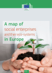 A map of social enterprises in Europe