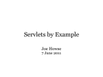 Servlets by Example
