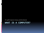 What is a Computer?