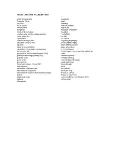 geog 1301 unit 1 concept list