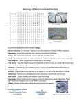 Limestone Barrens Geology Word Search