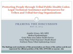 Public Health Law and Science: A Seminar for Judges