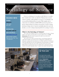 SOC 356 Sociology of Science