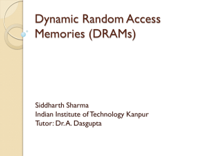 Dynamic Random Access Memories (DRAMs)