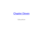 Chapter Eleven - Sociology101summer2010