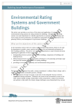 Environmental Rating Systems and Government Buildings