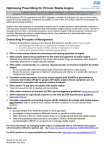 Optimising Prescribing for Chronic Stable Angina