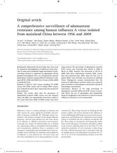 Original article A comprehensive surveillance of adamantane
