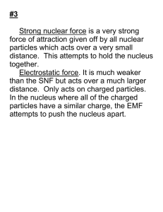 So why are some isotopes stable and some unstable (radioactive)