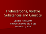 Hydrocarbons and Caustics