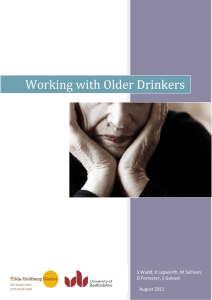 Working with Older Drinkers
