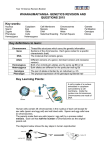 Year 10 Science Revision Booklet WHANAUMAITANGA