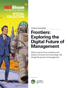 Frontiers: Exploring the Digital Future of Management