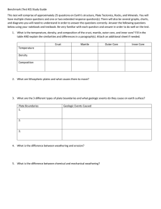 Benchmark - Test 2 Study Guide