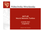 MATLAB Neural Network Toolbox