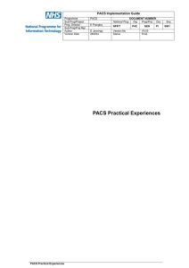 PACS Implementation Guide - UK Imaging Informatics Group