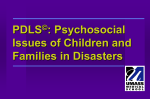 PDLS: Psychosocial Issues of Children and Families in Disasters