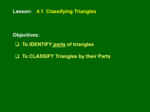 Geometry 4.1 Some DEFINITIONS POLYGON