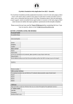 City Music Foundation Artist Application form 2015 – Ensemble The