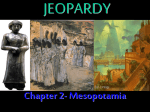 Ch1-Mesopotamia Jeopardy