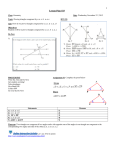 Geometry Fall 2011 Lesson 17 (S.A.S. Postulate)