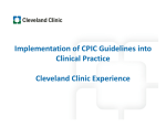 Implementation of CPIC Guidelines into Clinical Practice Cleveland