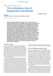 The evolutionary loss of lipogenesis in parasitoids